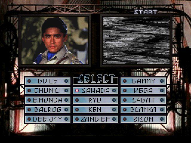 Street Fighter The Movie screenshot 5 for Sega Saturn